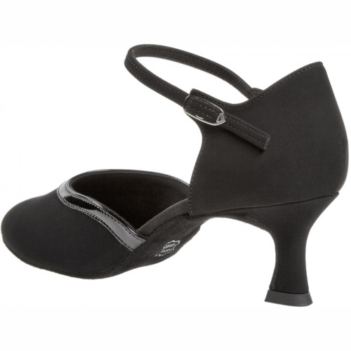 Diamant Mujeres Zapatos de Baile 049-106-106 - Nabuk Negro - 5 cm