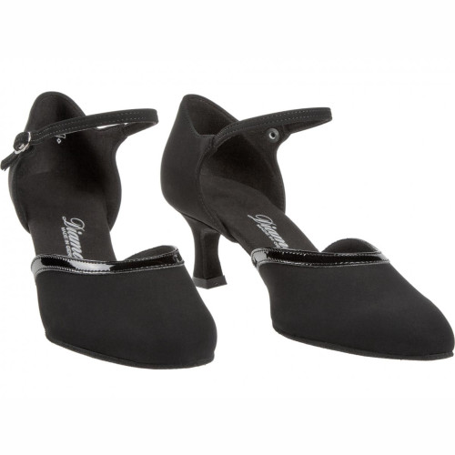 Diamant Mujeres Zapatos de Baile 049-106-106 - Nabuk Negro - 5 cm