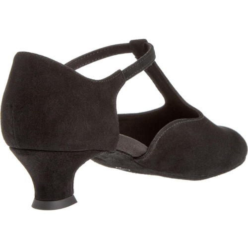 Diamant Mulheres Sapatos de dança 053-014-001 - Camurça Preto - 4,2 cm