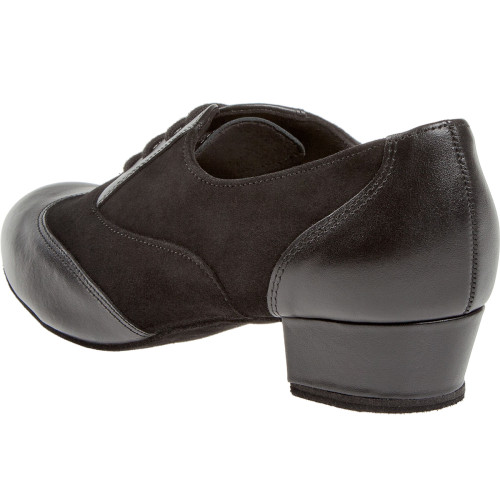 Diamant Mujeres Zapatos de Práctica 063-029-070 - Cuero/Ante Negro  - Größe: UK 5,5