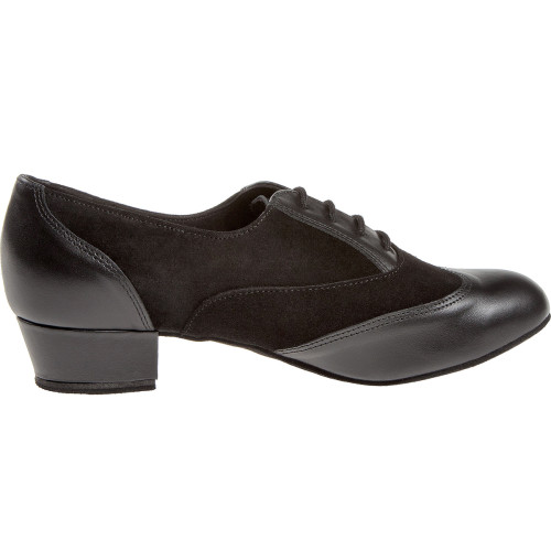 Diamant Mujeres Zapatos de Práctica 063-029-070 - Cuero Negro - 2,8 cm