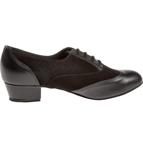 Diamant Mujeres Zapatos de Práctica 063-029-070 - Cuero/Ante Negro  - Größe: UK 5,5