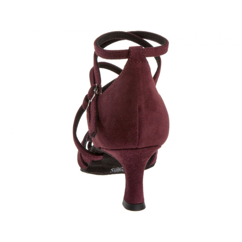 Diamant Women´s dance shoes 108-077-132 - Bordeaux - 5 cm