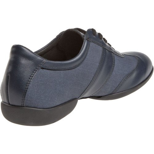 Diamant Herren Dance Sneakers 123-325-565 - Veloursleder/Canvas Navy Blau - Comfort [UK 11,5]