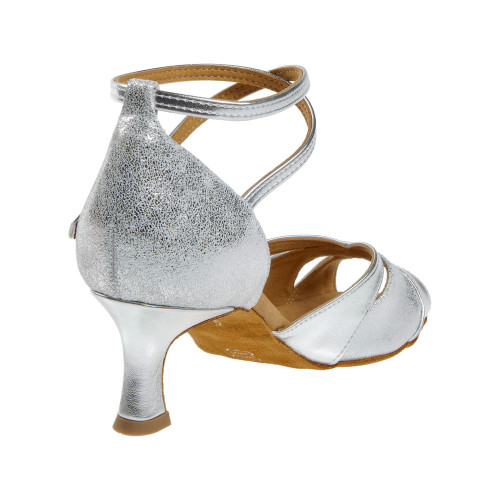 Diamant Women´s dance shoes 141-077-463 - Synthetic/Suede Silver - 5 cm