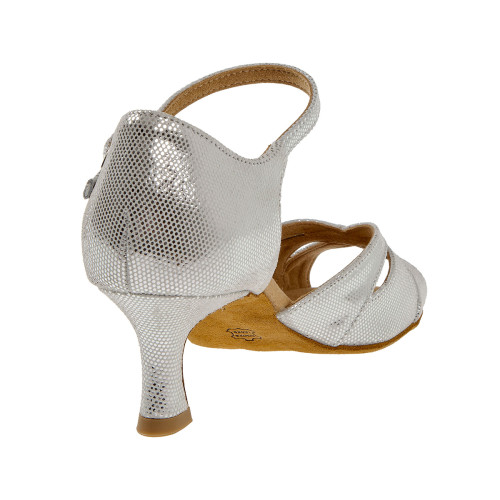 Diamant Mulheres Sapatos de Dança 144-077-246 - Prata-Branco