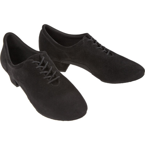 Diamant Hommes Chaussures de Danse 163-224-577 - Suéde/Mesh Noir - 4 cm