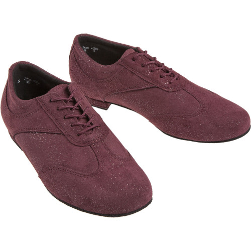 Diamant Women´s dance shoes 183-005-537 - Bordeaux Red - 1,2 cm Blockabsatz  - Größe: UK 5,5