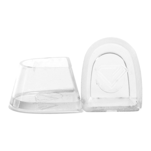 Diamant protectores de calcanhar [Transparent - 1 par]