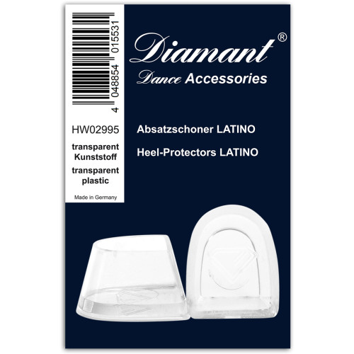 Diamant Heeltectors Latino [Transparent - 1 Pair]