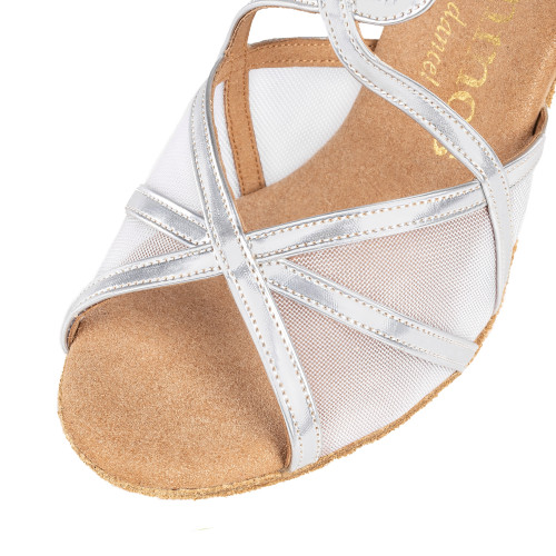 Rummos Women´s dance shoes R365 - Leather Silver - Normal - 60R Flare - EUR 39