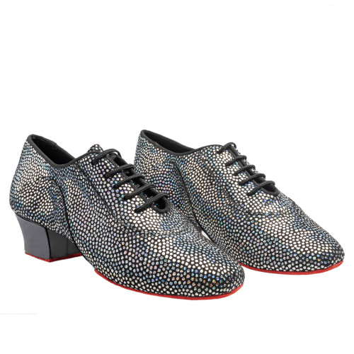 Rummos Damen Trainerschuhe R377 - Leder/Nubuck Schwarz Glitzer - Normal - 45 Cuban - EUR 38.5