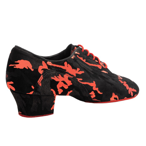 Rummos Damen Trainerschuhe R377 - Leder/Nubuck Schwarz/Rot - Normal - 45 Cuban - EUR 40,5