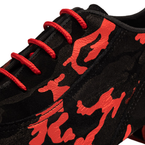 Rummos Damen Trainerschuhe R377 - Leder/Nubuck Schwarz/Rot - Normal - 45 Cuban - EUR 40,5