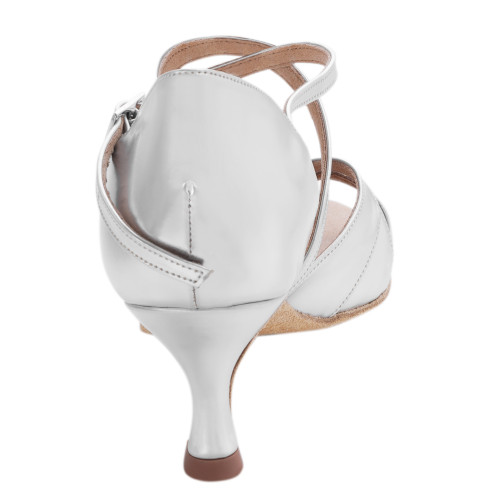 Rummos Donne Scarpe da Ballo R520 - Pelle Argento - Medium (Normale) - 50R Flare - EUR 39