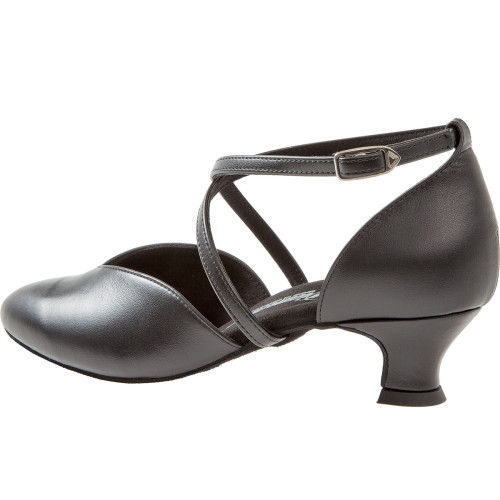 Diamant Femmes Chaussures de Danse 107-013-034 - Cuir Noir - 4,2 cm Spanish  - Größe: UK 7