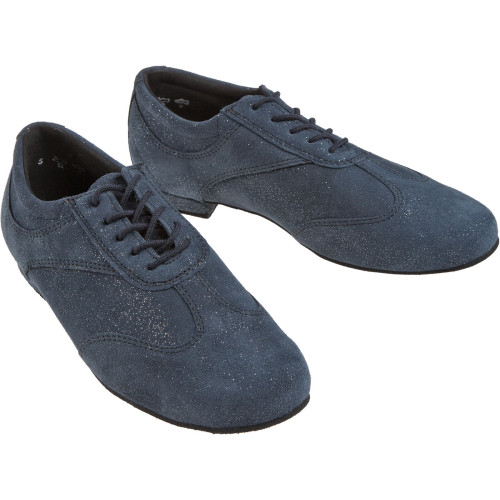 Diamant Femmes Chaussures de Danse 183-005-537 - Suède Bleu - 1,2 cm