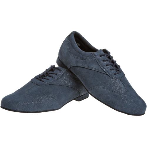 Women´s dance shoes 183-005-537 - Suede Dark Blue - 1,2 cm