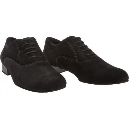 Diamant Hommes Chaussures de Danse 180-025-001 - Suéde Noir - Bequem   - Größe: UK 7,5