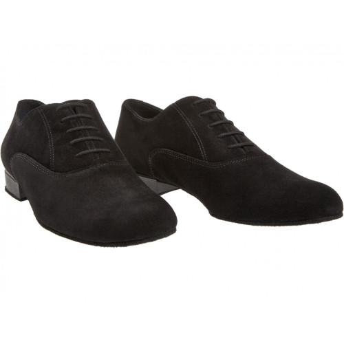 Diamant Homens Sapatos de dança 180-025-001 - Camurça Preto - Bequem   - Größe: UK 10