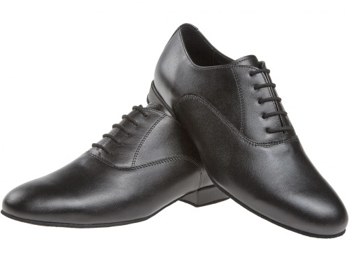 Diamant Men´s Dance Shoes 180-075-028 - Black Leather - 2 cm