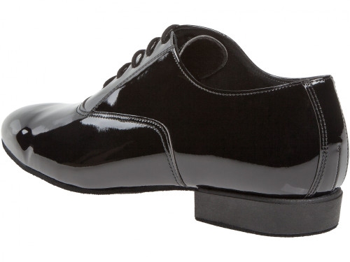 Diamant Hombres Zapatos de Baile 180-075-038 - Charol Negro   - Größe: UK 8