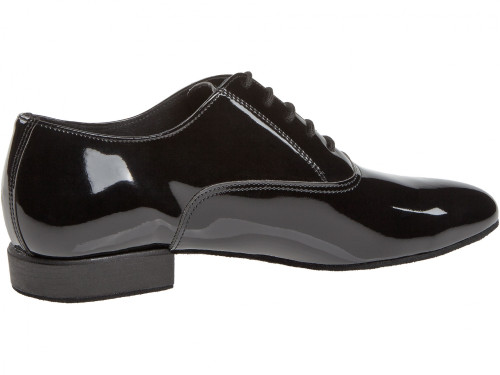 Diamant Hombres Zapatos de Baile 180-075-038 - Charol Negro   - Größe: UK 8