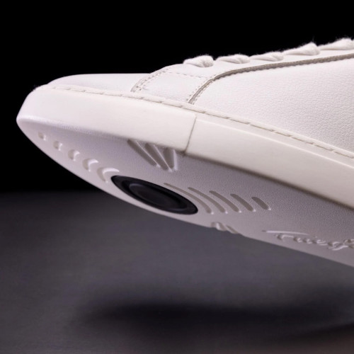 Fuego Unisex Low-Top Dance Sneakers White - Misura: US M7/W8