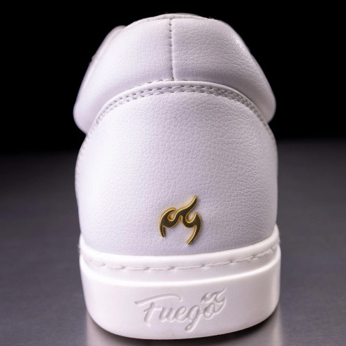 Fuego Unisex Low-Top Dance Sneakers White - Misura: US M7/W8