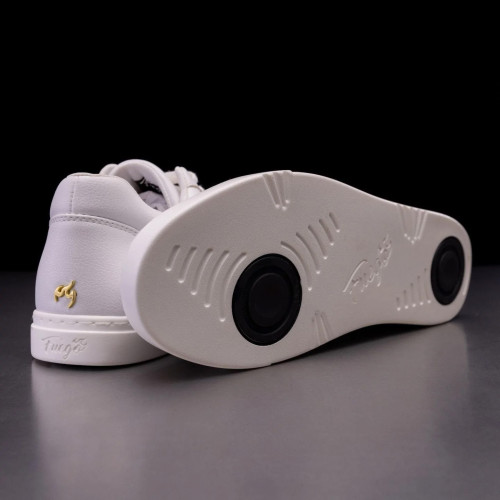 Fuego Unisex Low-Top Dance Sneakers White - Misura: US M7/W8