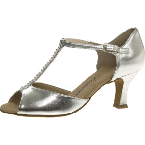 Diamant Damen Tanzschuhe 025-087-013 - Silber - 6,5 cm