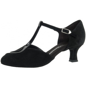 Diamant Mujeres Zapatos de Baile 068-069-008 - Ante Negro  - Größe: UK 6,5