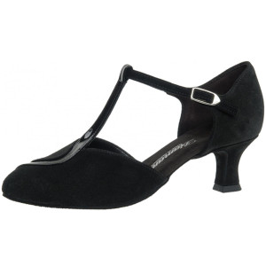 Diamant Mujeres Zapatos de Baile 068-069-008 - Ante Negro  - Größe: UK 5,5