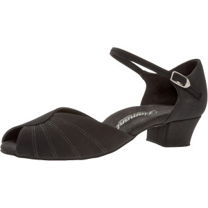 Diamant Mulheres Sapatos de Dança 001-103-040 - Nubuck Preto - 3,7 cm