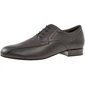 Diamant Hombres Zapatos de Baile 094-025-028 - Cuero Negro - 2 cm