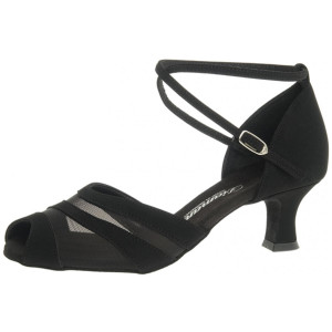 Diamant Mujeres Zapatos de Baile 102-064-040 - Nabuk Negro - 5 cm