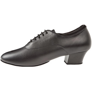 Diamant Herren Tanzschuhe 138-224-034 - Leder Schwarz - 4 cm Latein  - Größe: UK 6,5