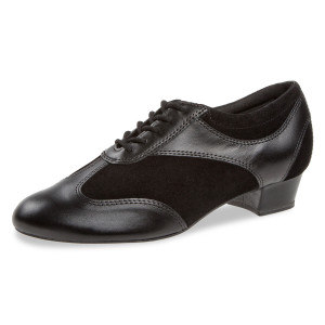 Diamant Mulheres Trainer Sapatos de dança 183-029-070-V - Camurça Preto - 2,8 cm