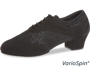 Diamant Mujeres Zapatos de Practica 185-234-560-A - Cuero Negro - VarioSpin