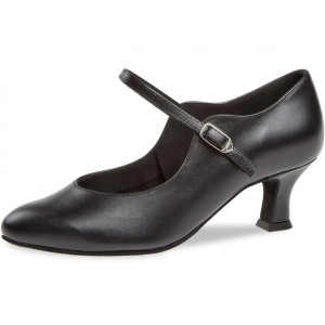 Diamant Damen Tanzschuhe 050-068-034 - Leder Schwarz