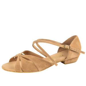 Rummos Dames Dansschoenen Lola - Nubuck LigBruin - Medium (Normaal) - 20 Blok - EUR 38