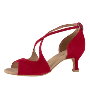 Rummos Women´s dance shoes R545 - Nubuck Red - Normal - 50R Flare - EUR 39