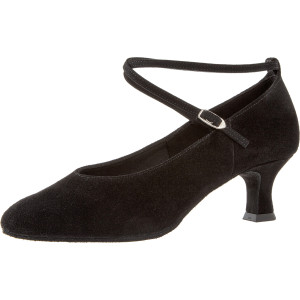 Diamant Mujeres Zapatos de Baile 075-068-001 - Ante Negro
