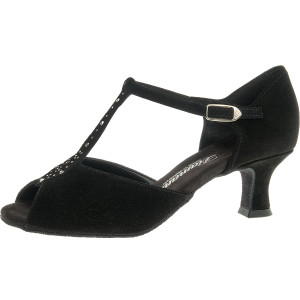 Diamant - Femmes Chaussures de Danse 010-064-101 - Suède Noir