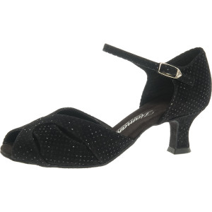 Diamant Mulheres Sapatos de Dança 011-064-156 - Veludo Preto