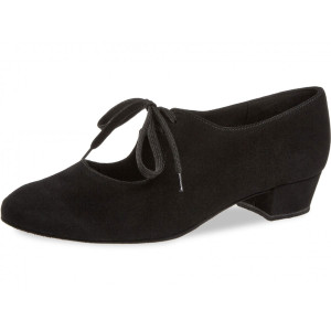 Diamant Women´s dance shoes 057-029-001 - Black Suede - 2,8 cm