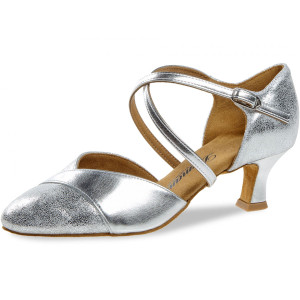 Diamant Femmes Chaussures de Danse 161-068-505 - Suede Argent - 5 cm