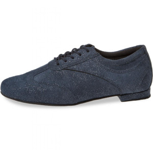 Women´s dance shoes 183-005-537 - Suede Dark Blue - 1,2 cm