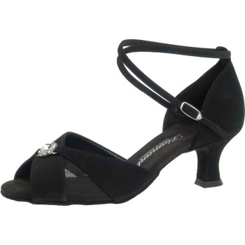 Diamant - Mulheres Sapatos de Dança 115-064-040 - Nubuck Preto