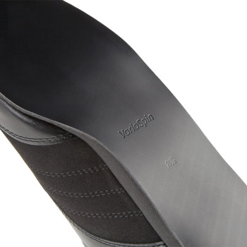Diamant Herren Tanz Sneakers 191-425-380-V - Leder Schwarz - VarioSpin